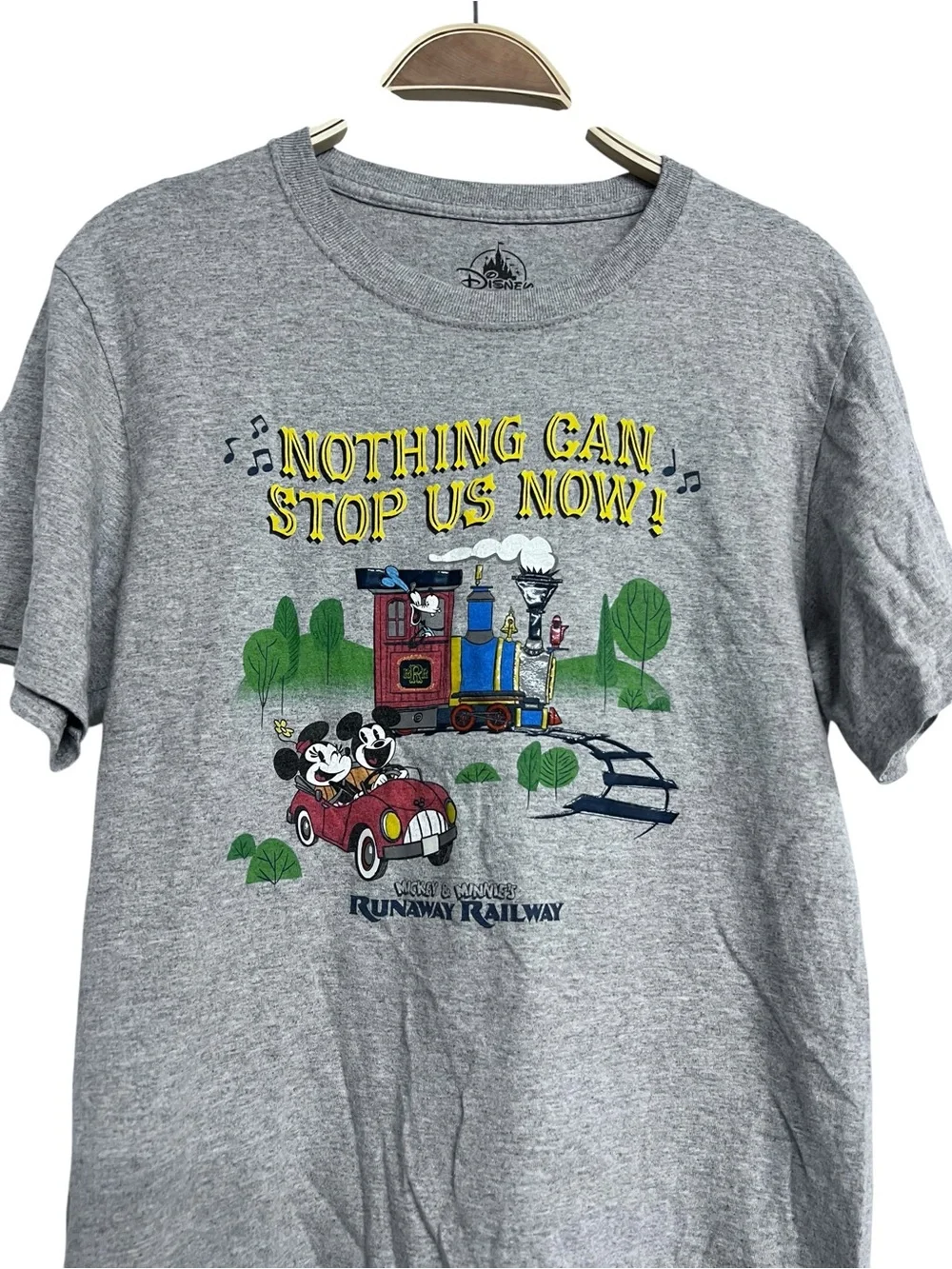 Youth Disney Parks Minnie & Mickey Runaway Railway Nothing Can Stop Us Now Shirt